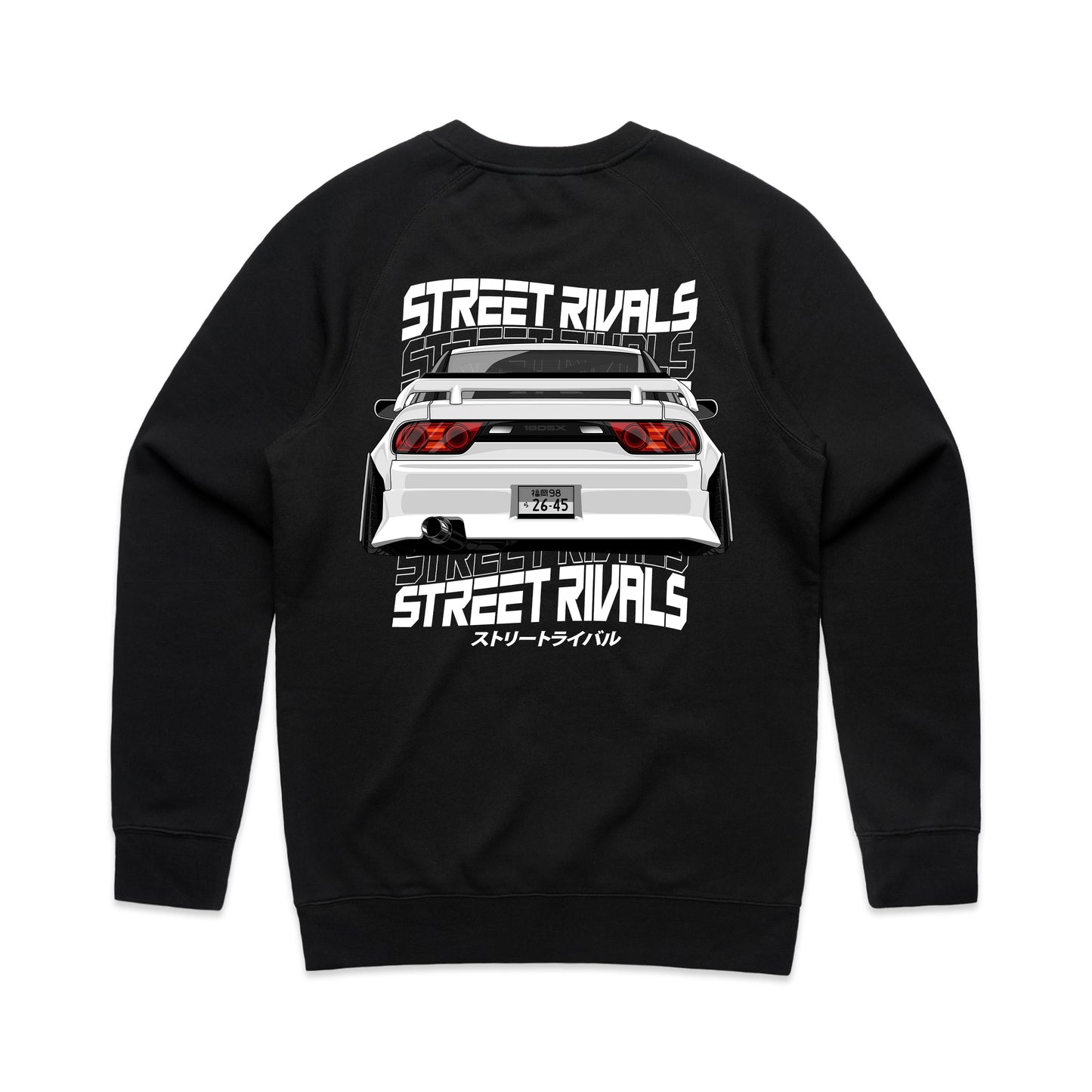 White 180sx Sweater