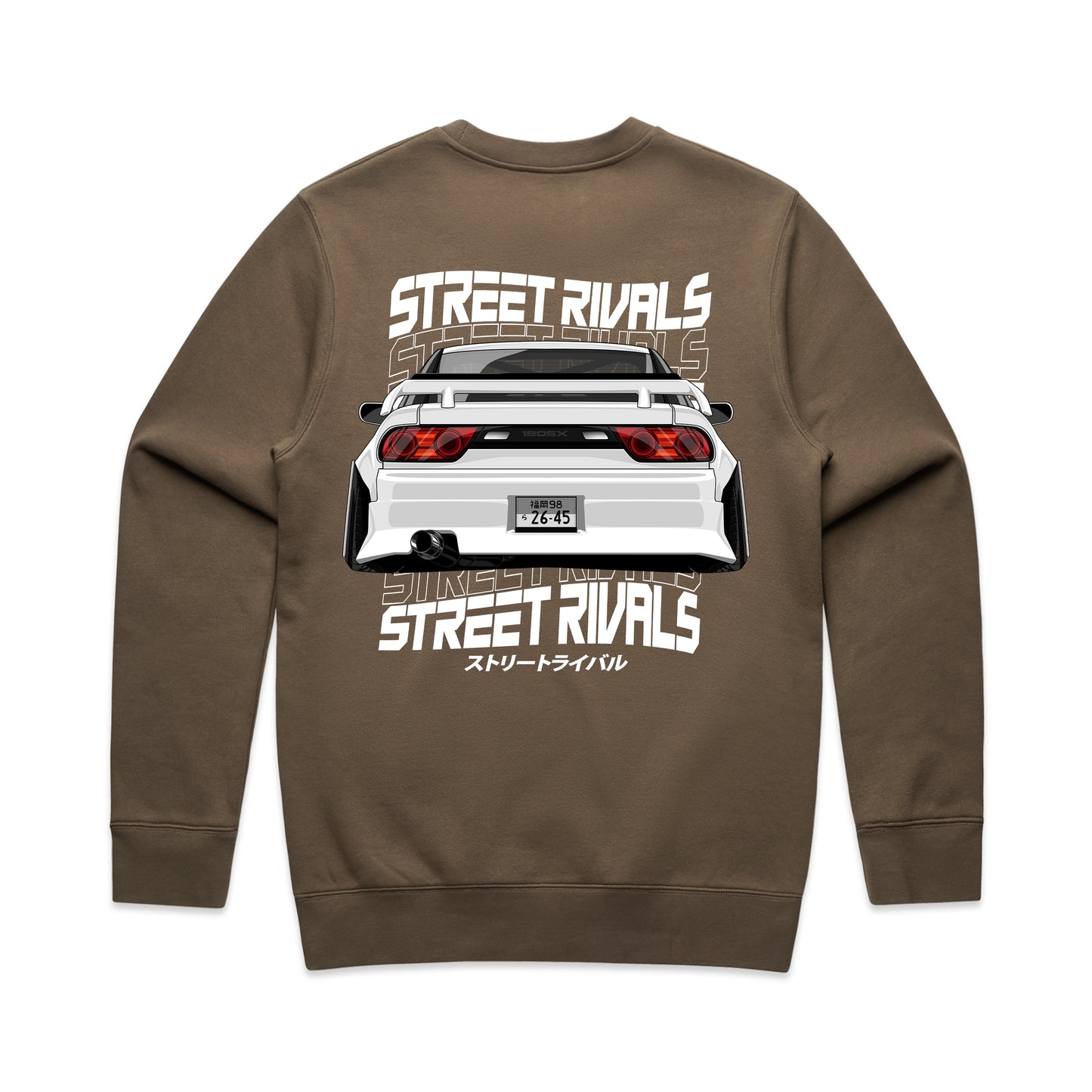 White 180sx Sweater