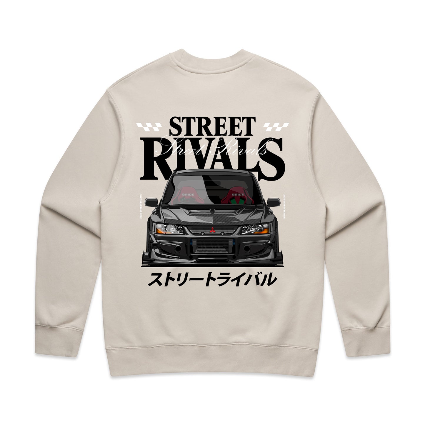 Black Evo 8 Sweater