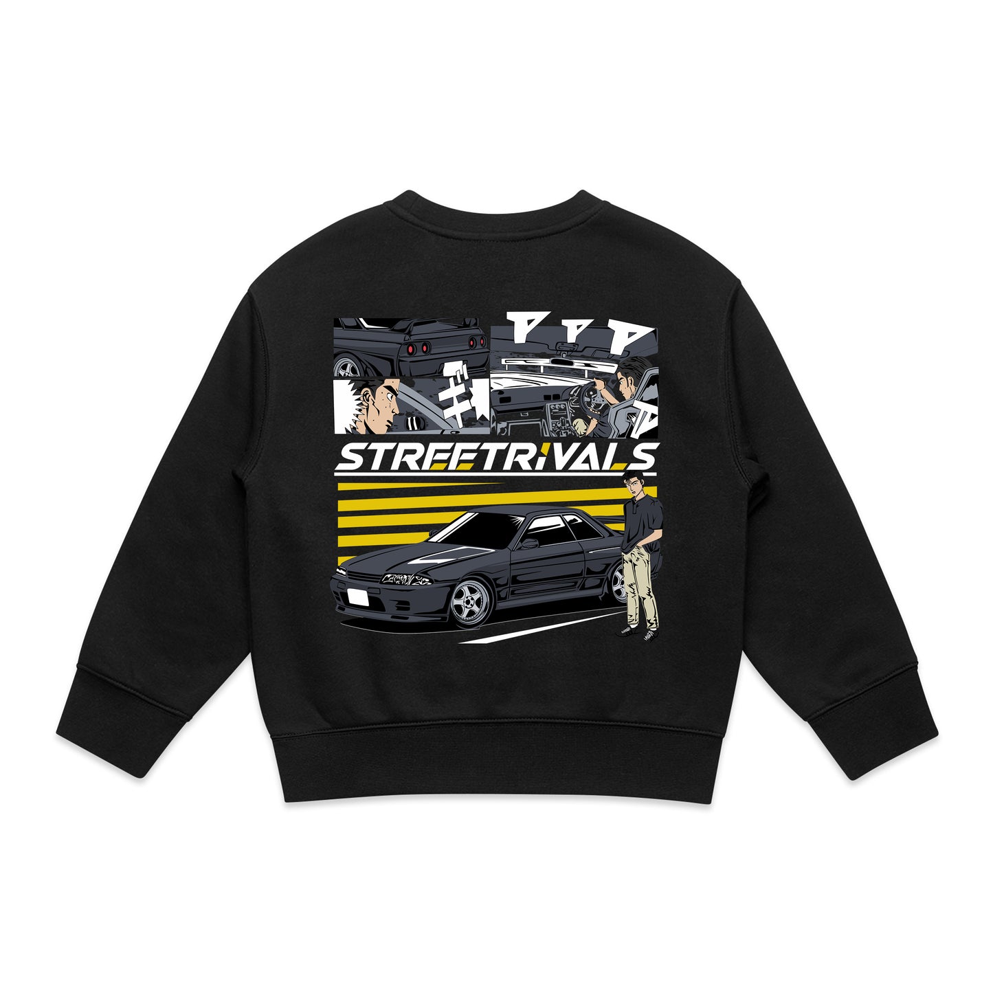 Initial D R32 Kids Sweater